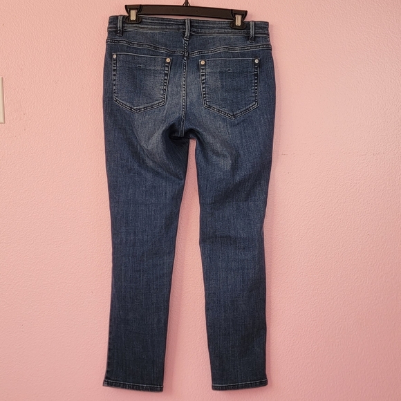J.Jill Authentic Fit Slim Ankle  denim jeans/   6. - Picture 2 of 9